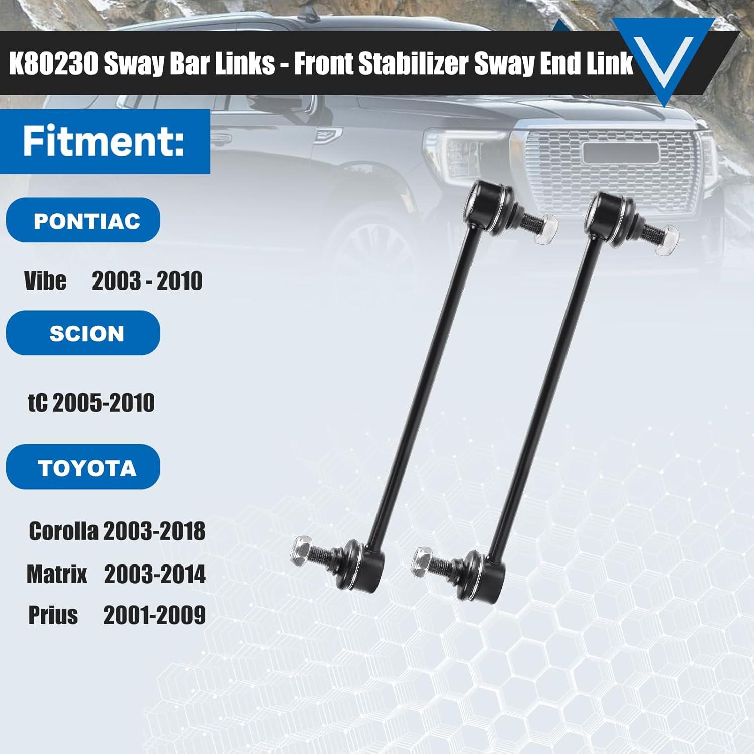 Enlaces de Barra Estabilizadora TCHENPART K80230 Delante