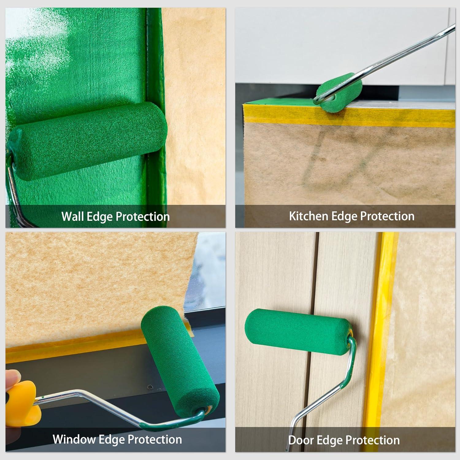 Papel de Enmascarar Pre-Cinta Voomey 18cm x 25m con Dispensador