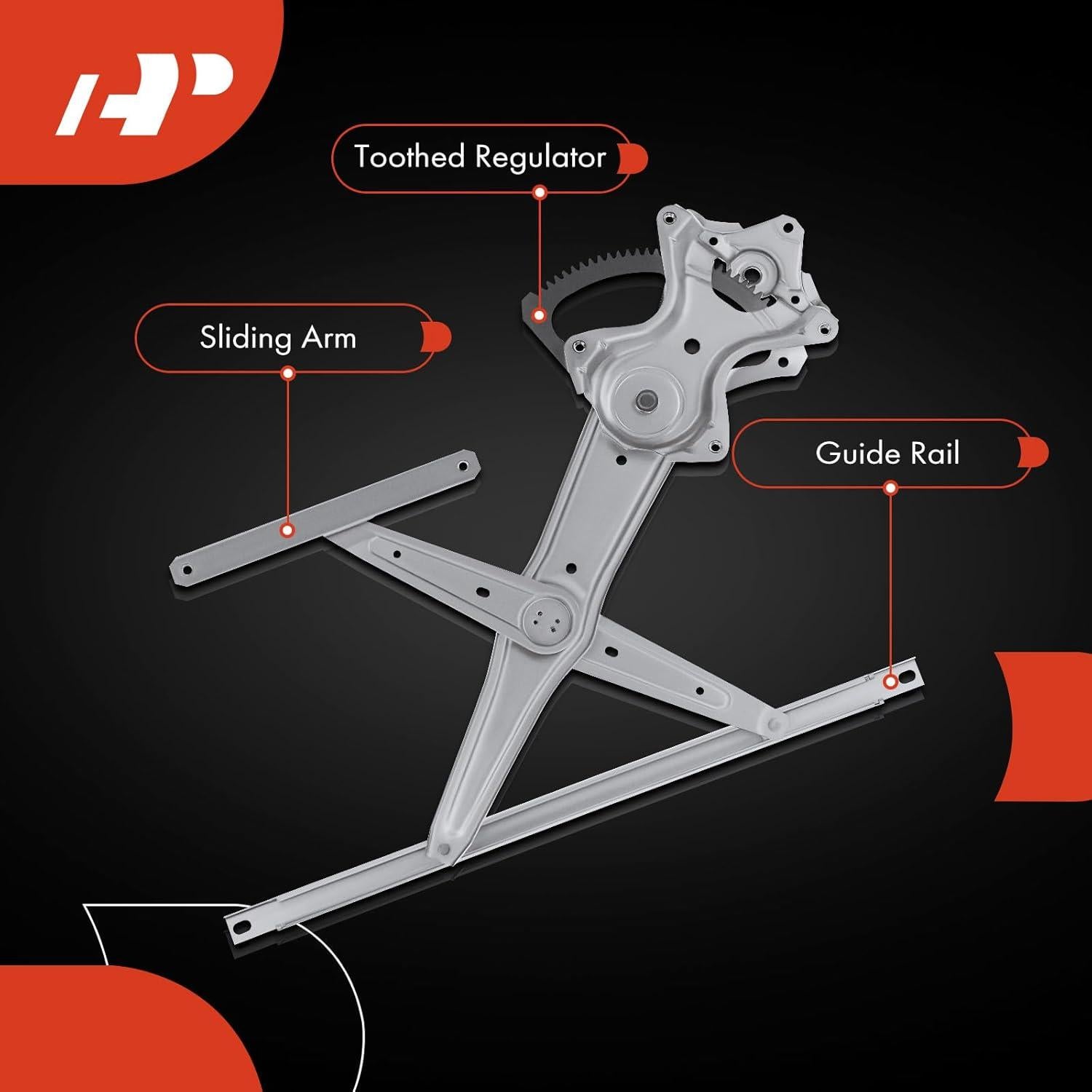 Regulador de Ventana Eléctrico A-Premium Toyota Avalon 2013-2018