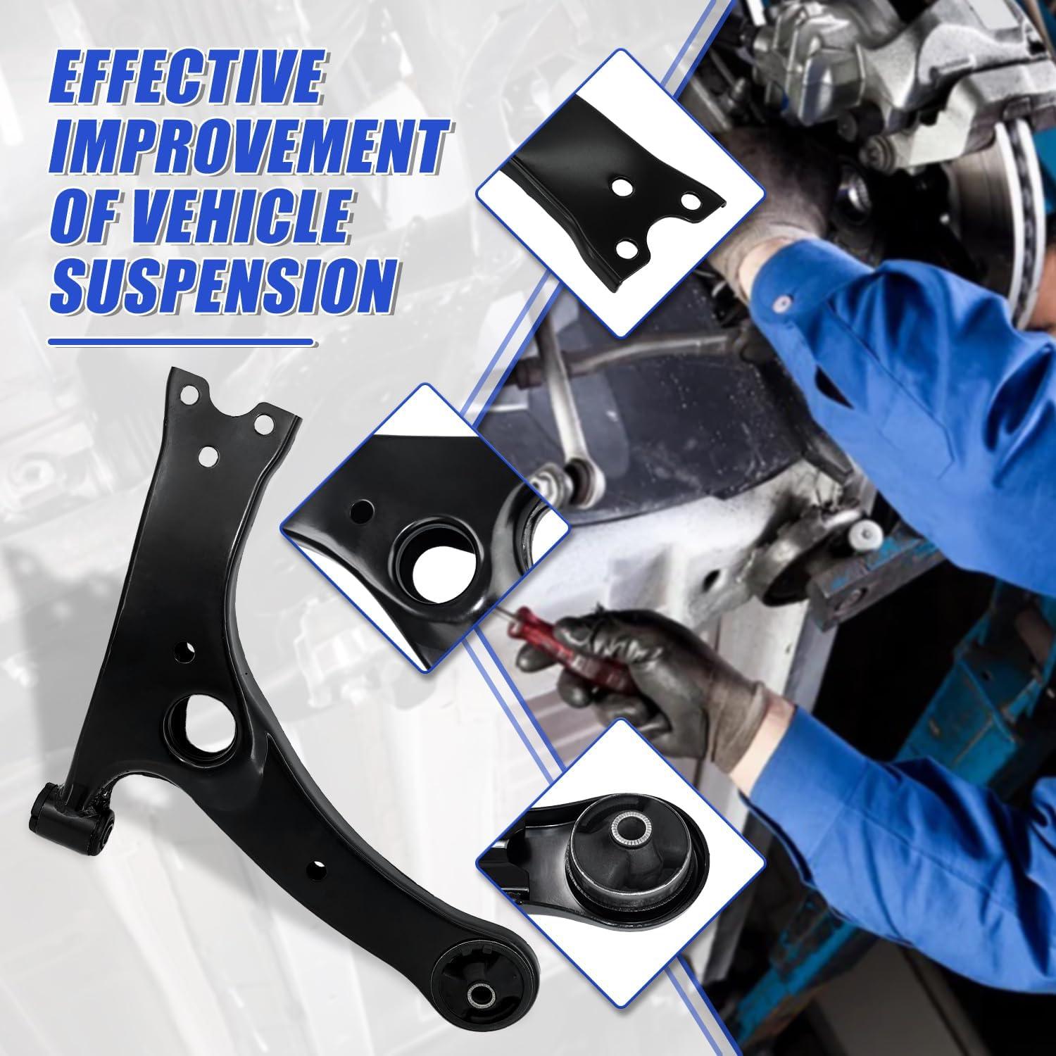 Kit de Suspensión Inferior Frontal 12PCS HAWK BROTHER para Toyota Corolla 2009-2013