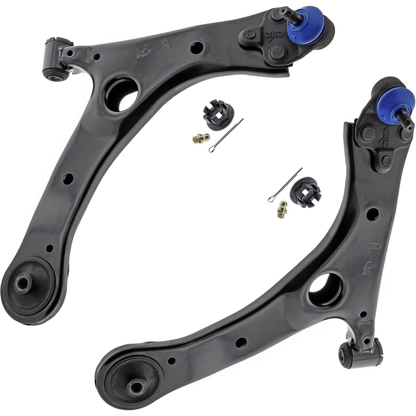 Kit de 6 brazos de control Detroit Axle para Toyota Corolla 2014-2019