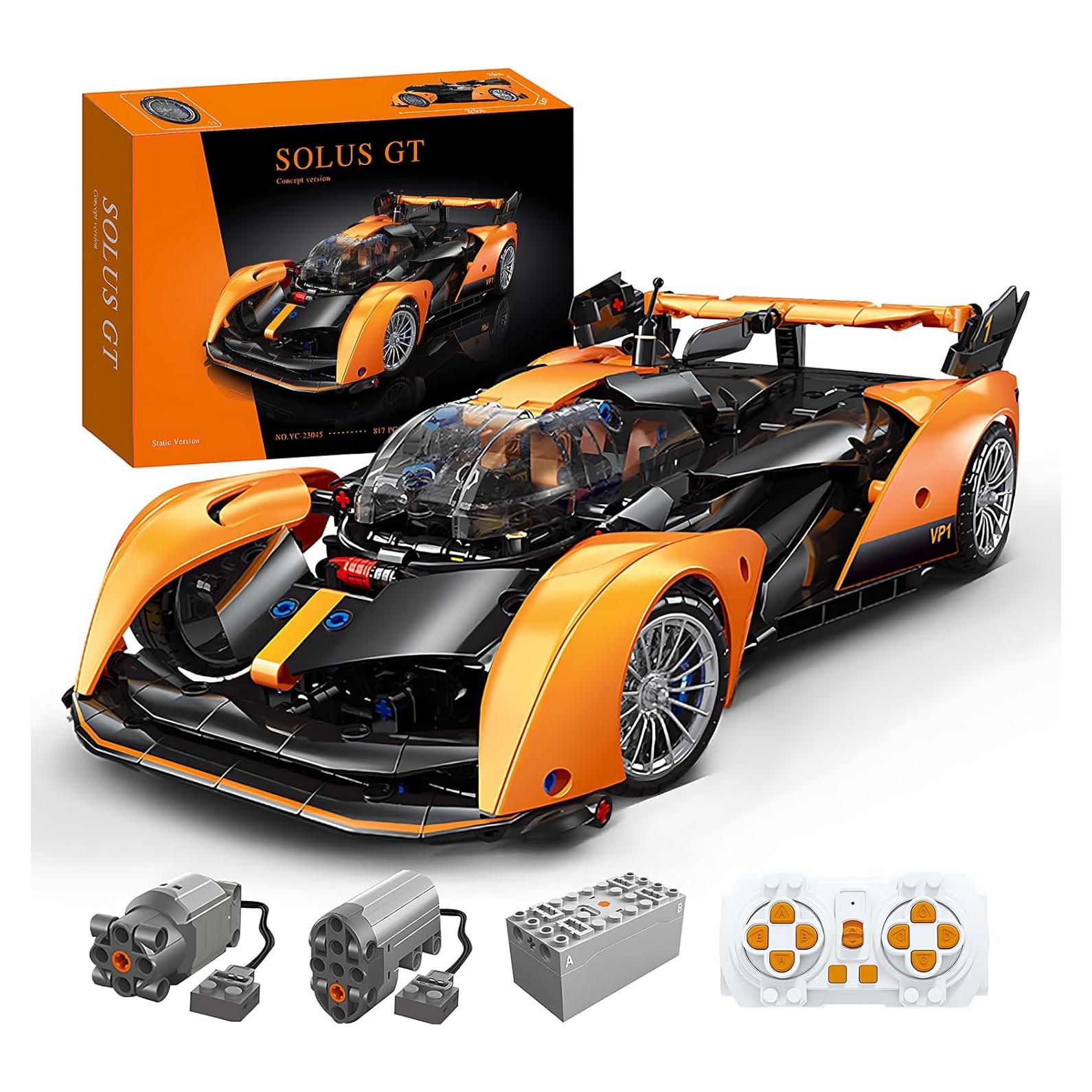 Coche de Construcción Control Remoto Solus GT 1:14 817 Piezas