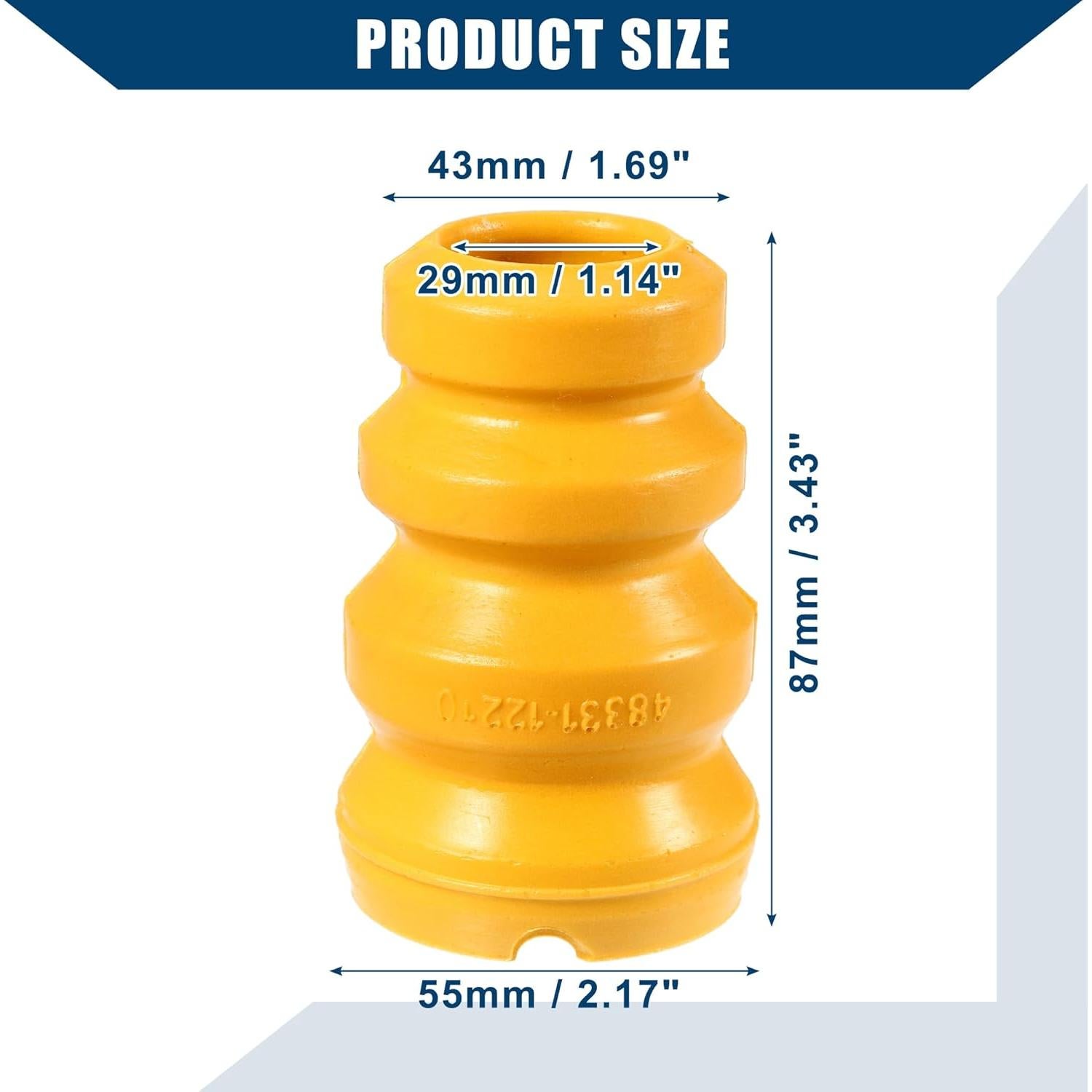 Tope de Amortiguador Delantero Hihaha para Toyota Corolla 2000-2012