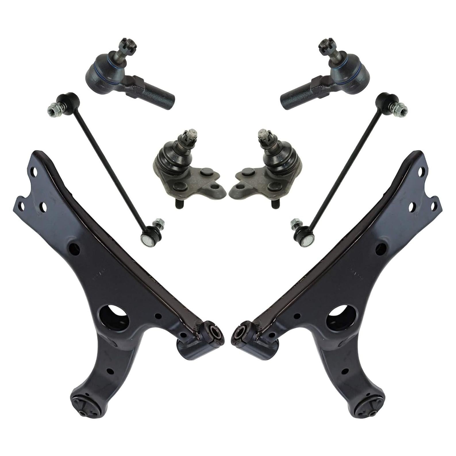 Kit de Dirección y Suspensión TRQ 8 Piezas Toyota Corolla 2014-2019