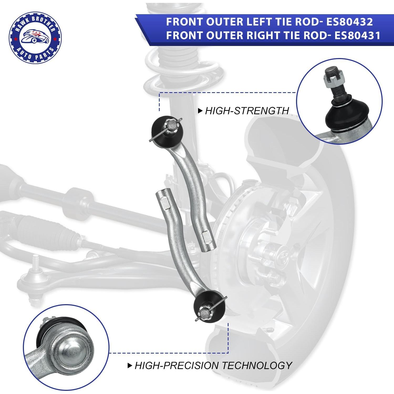 Kit de Suspensión Inferior HAWK BROTHER para Toyota Corolla 2003-2008