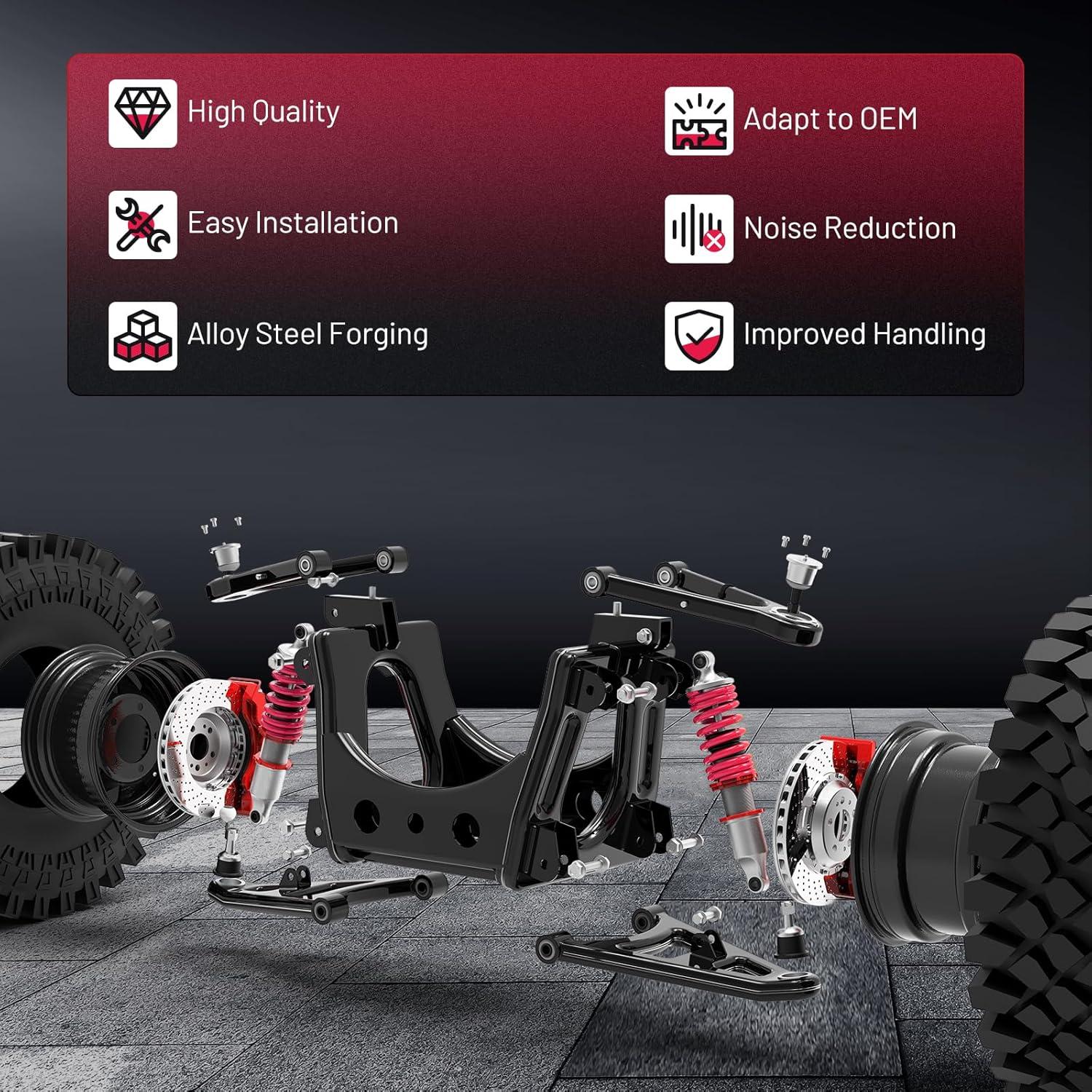 Brazo de Control Inferior BDFHYK 12pcs para Toyota Corolla 2003-2008