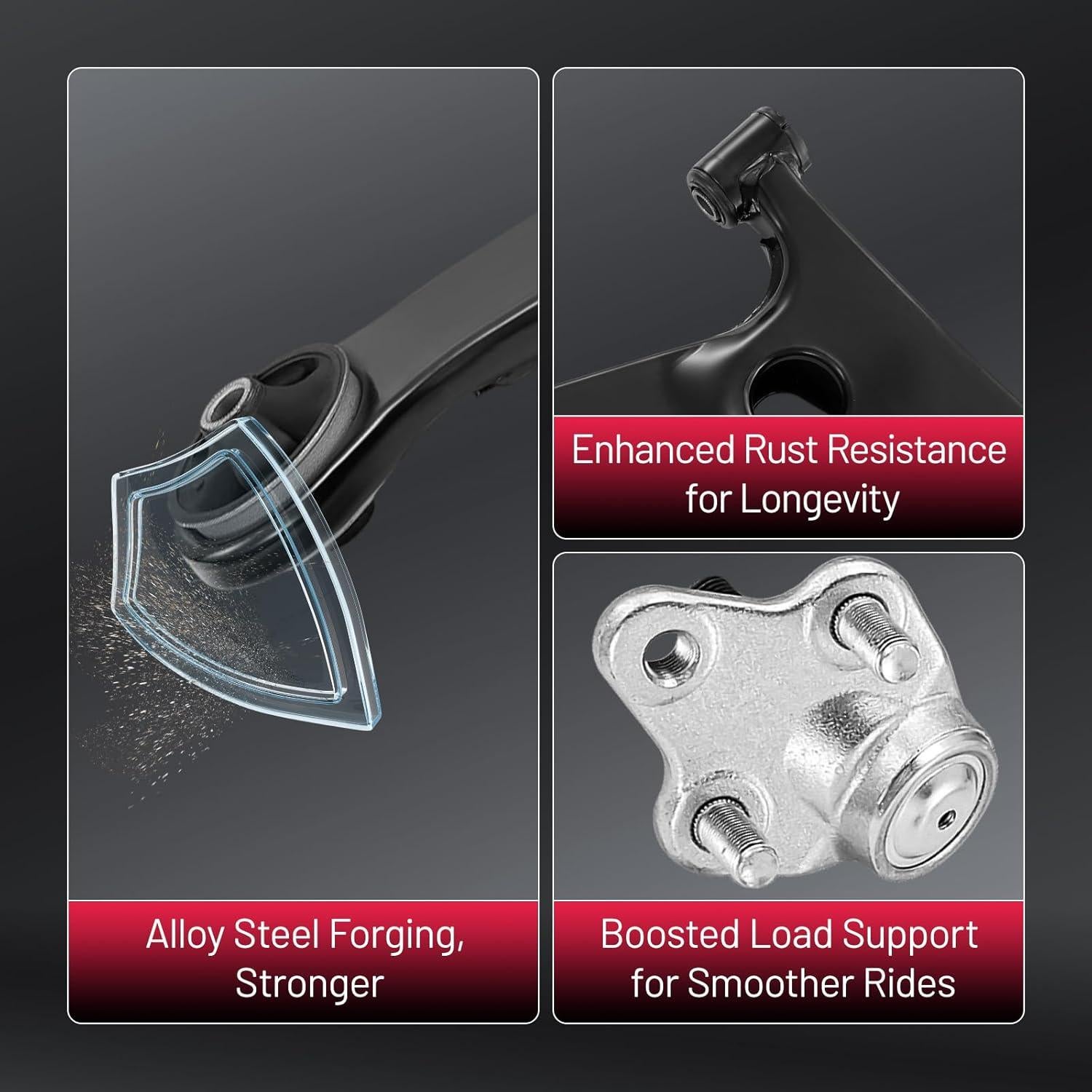 Brazo de Control Inferior BDFHYK 12pcs para Toyota Corolla 2003-2008