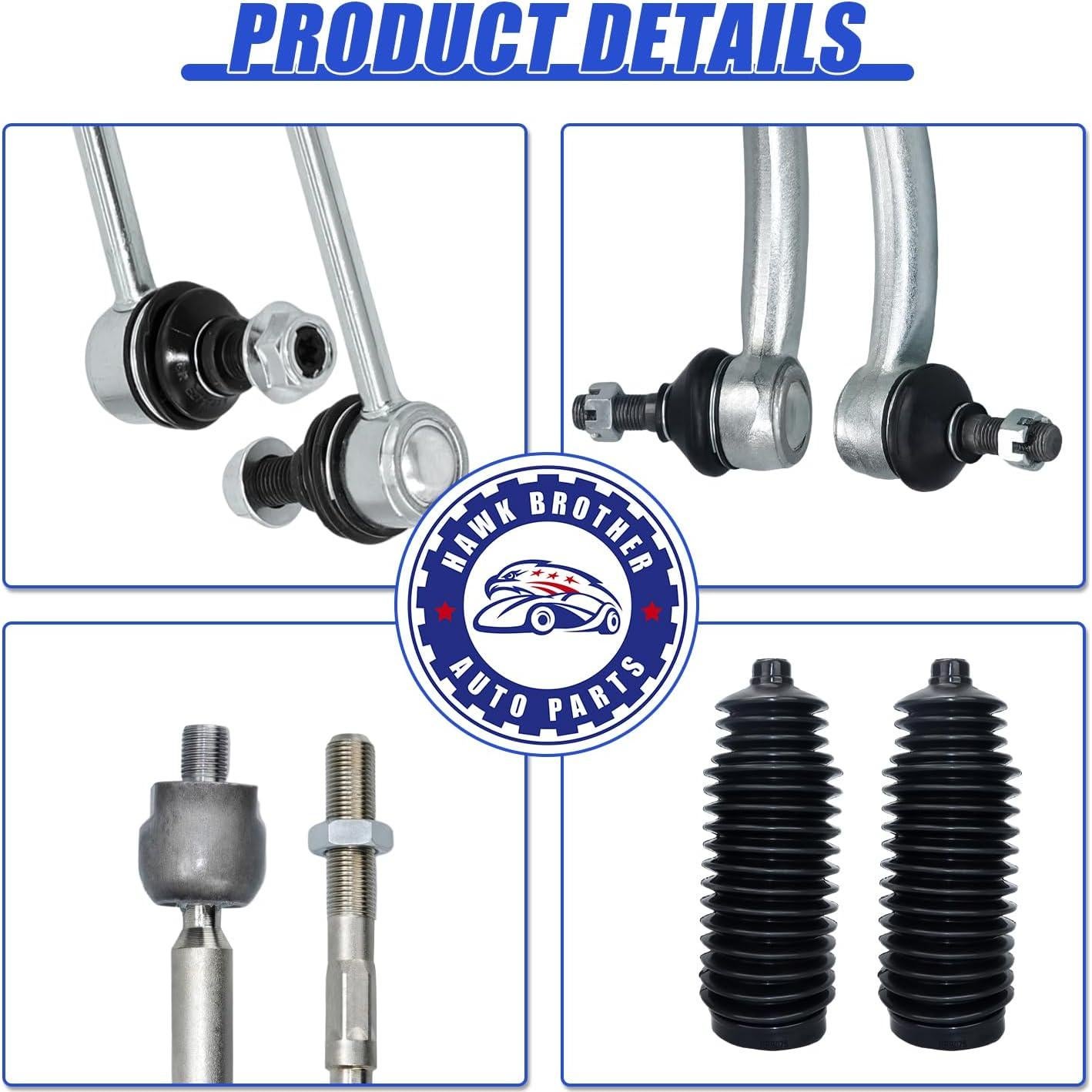 Kit de Suspensión Inferior Frontal 10PCS HAWK BROTHER Toyota