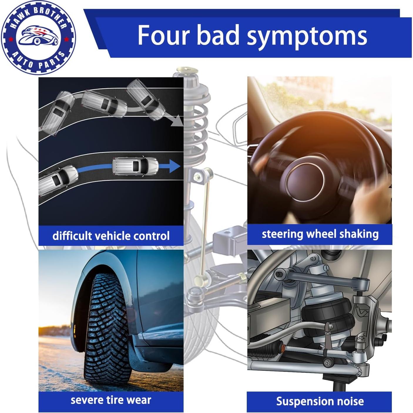 Kit de Suspensión Inferior Frontal 10PCS HAWK BROTHER Toyota