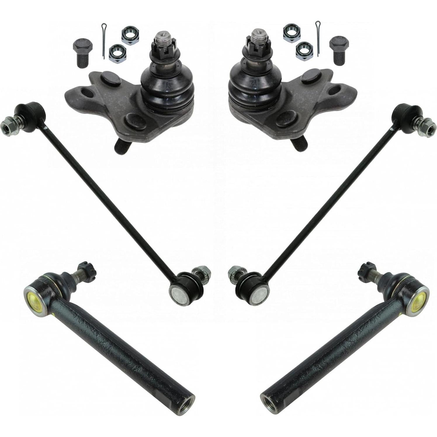 Kit de Dirección y Suspensión TRQ 6 Piezas Toyota Corolla 2009-2013