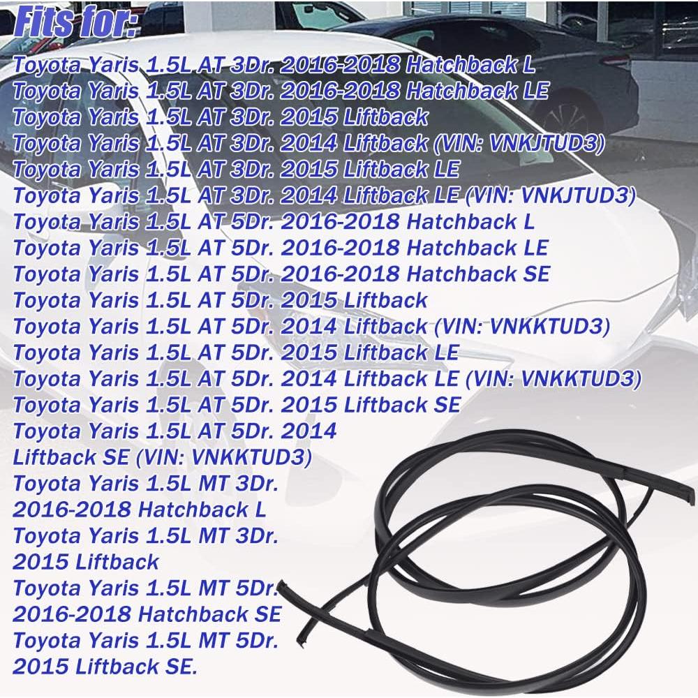 Moldura de Acabado Lateral de Goteo Toyota Yaris 2014-2018