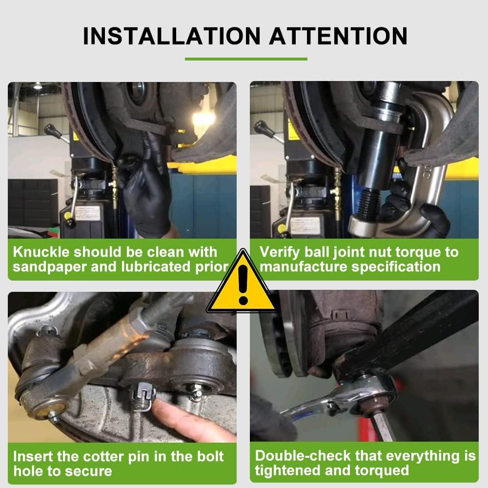 Kit de Suspensión Delantera SCITOO 12 Piezas para Toyota Corolla 1996-2002