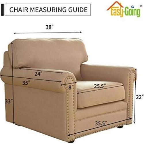 Funda de Sofá Easy-Going Negra Antideslizante Lavable 0.8 kg