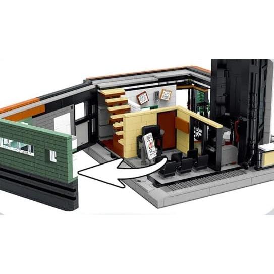 Edificio Modular General Jim 3828 Piezas 33x25x25 cm