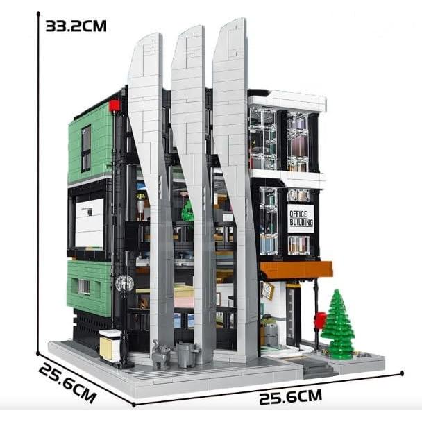 Edificio Modular General Jim 3828 Piezas 33x25x25 cm