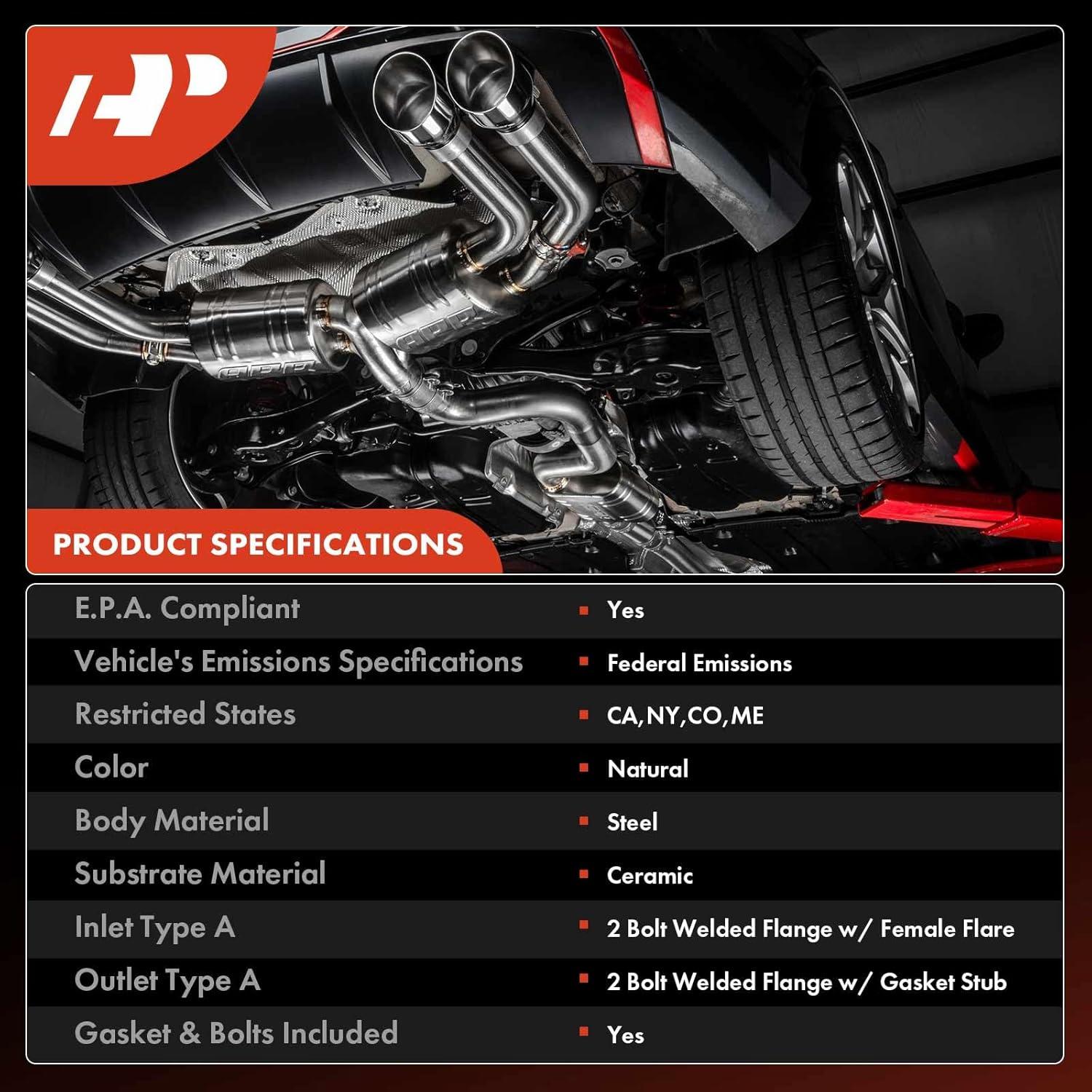 Convertidor Catalítico A-Premium Toyota Yaris 2007-2011 1.5L