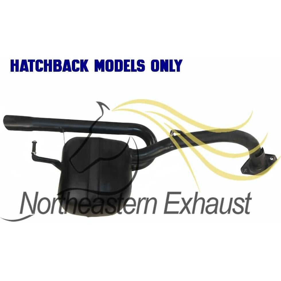 Escape Northeastern Acero Inoxidable Toyota Yaris 1.5L 2006-2015