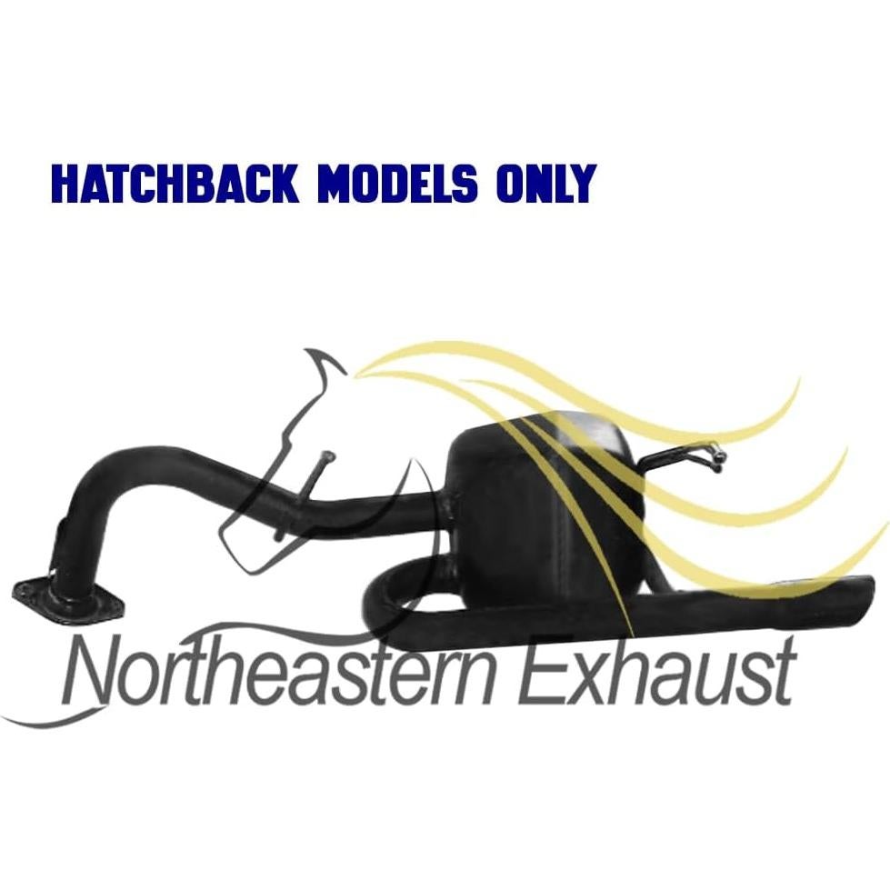 Escape Northeastern Acero Inoxidable Toyota Yaris 1.5L 2006-2015
