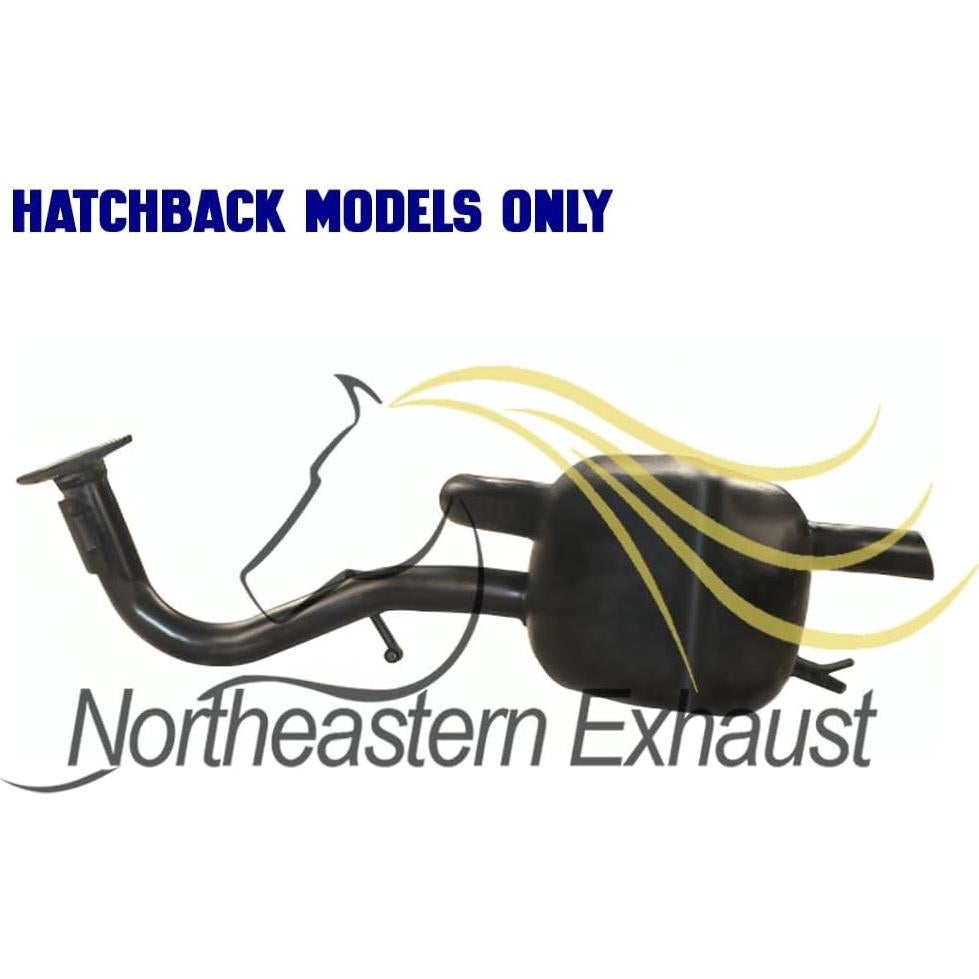 Escape Northeastern Acero Inoxidable Toyota Yaris 1.5L 2006-2015