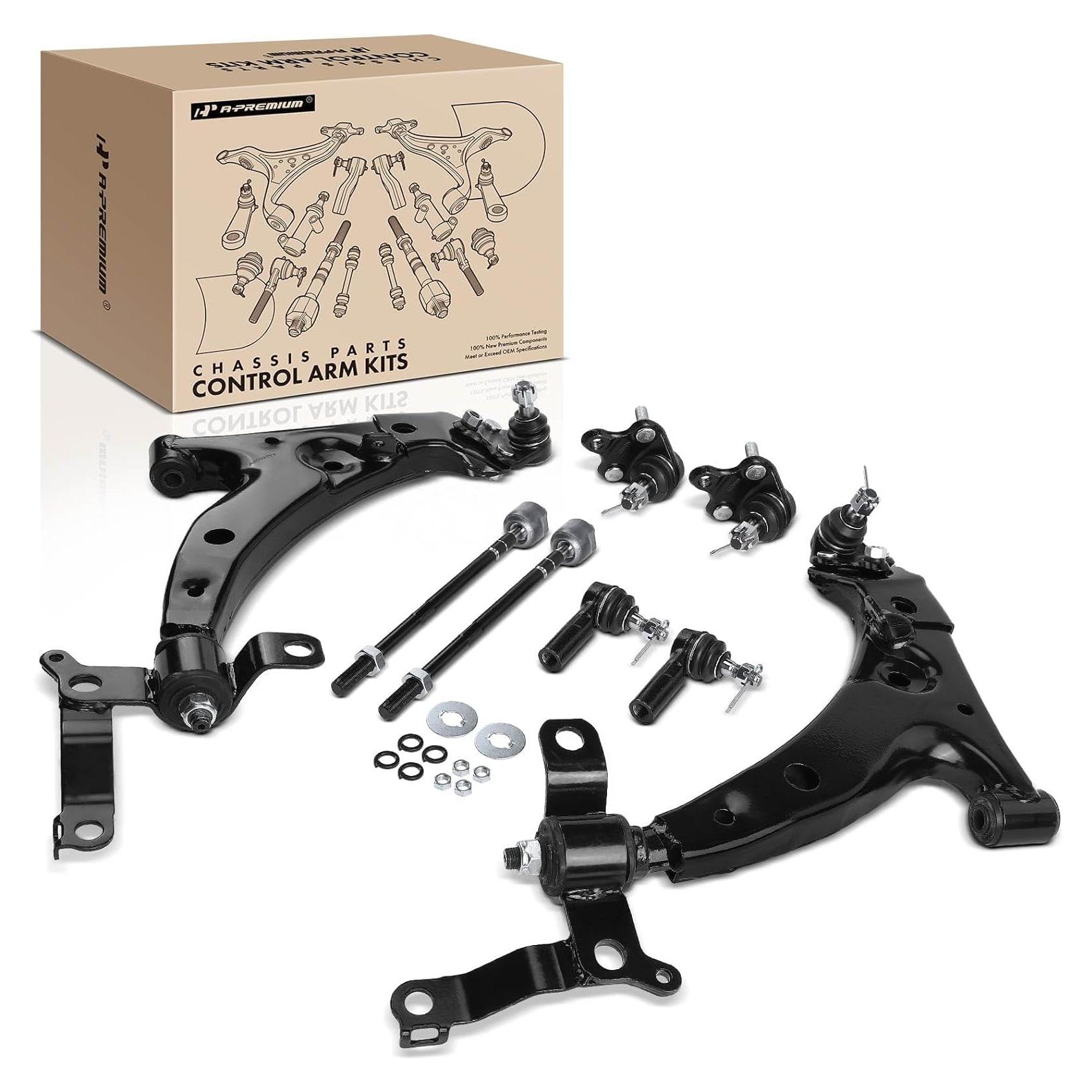 Conjunto A-Premium 8 Piezas Brazo Control Toyota Corolla 93-95