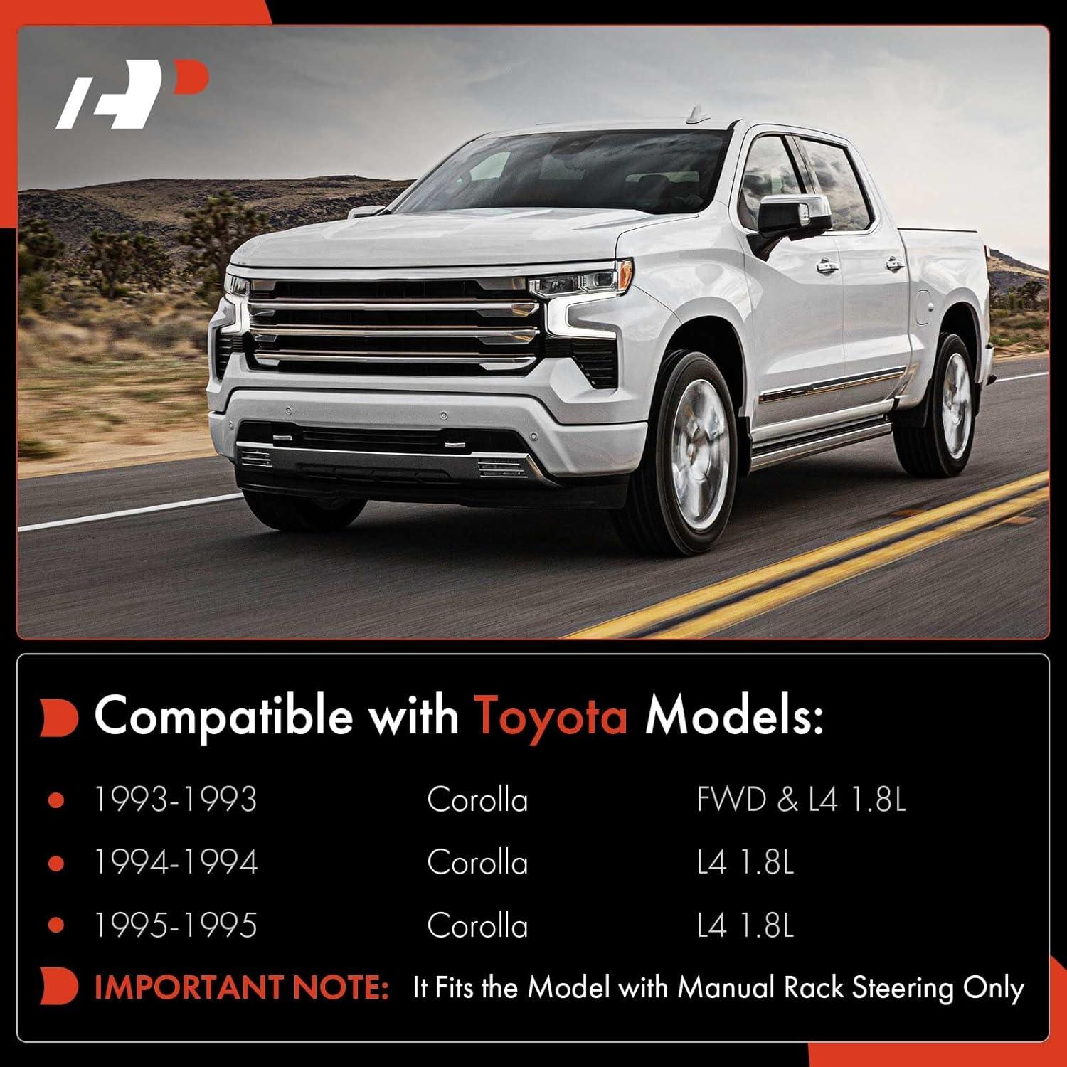 Conjunto A-Premium 8 Piezas Brazo Control Toyota Corolla 93-95