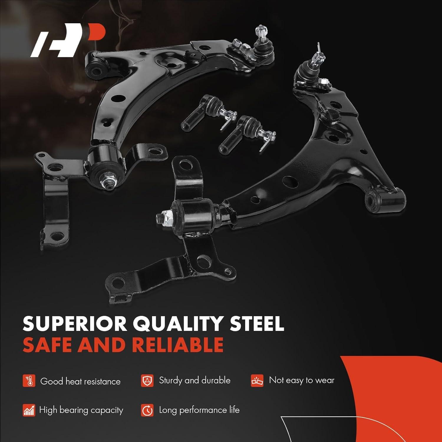 Conjunto A-Premium 8 Piezas Brazo Control Toyota Corolla 93-95