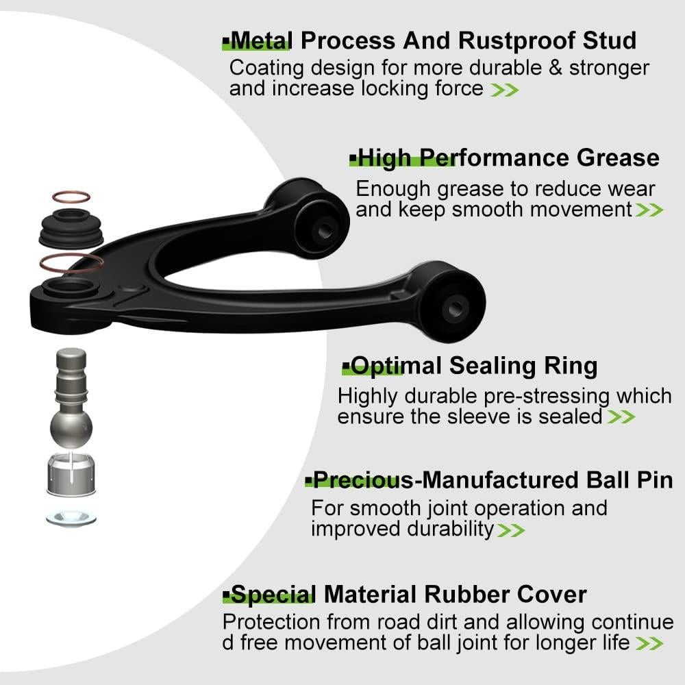 Kit de Suspensión Delantera SCITOO 8 Piezas para Toyota Corolla 2003-2008