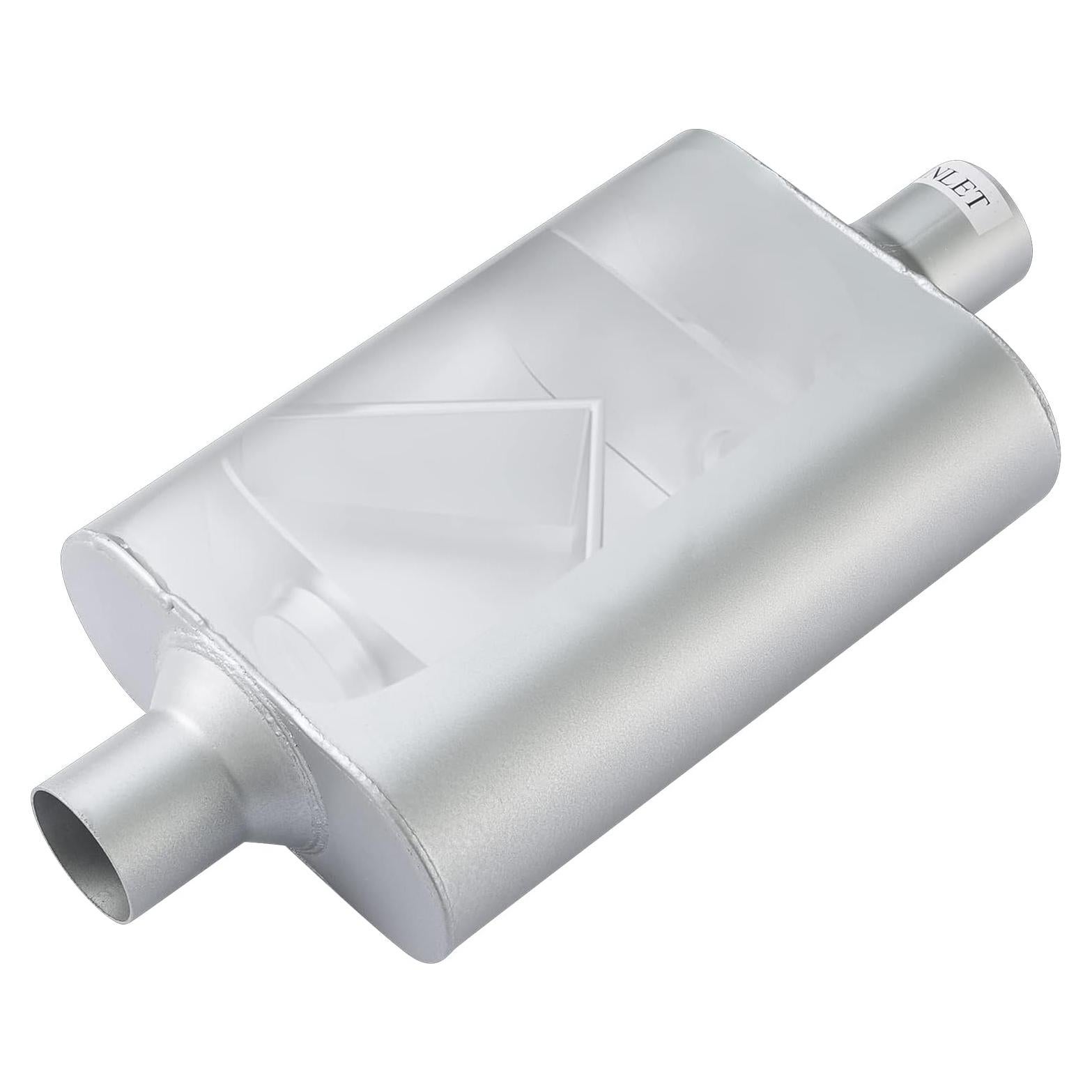 Silenciador de escape ELSHINE 2.5" 45.72 cm acero anticorrosivo