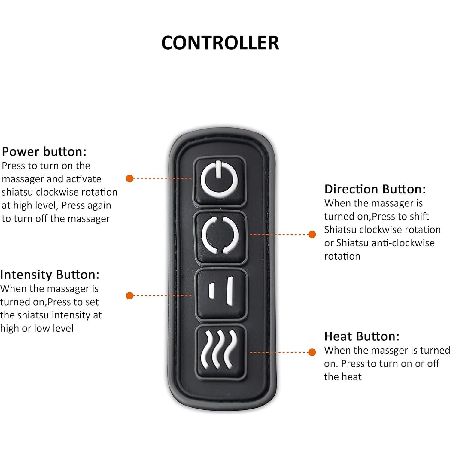 Masajeador de Cuello Inalámbrico Snailax con Calor