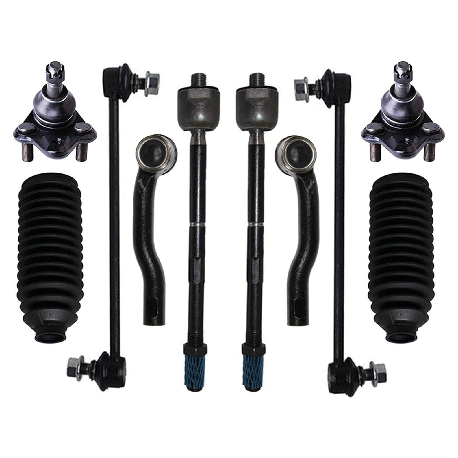 Kit de Suspensión 10 Piezas PartsW para Toyota Corolla 2003-2008