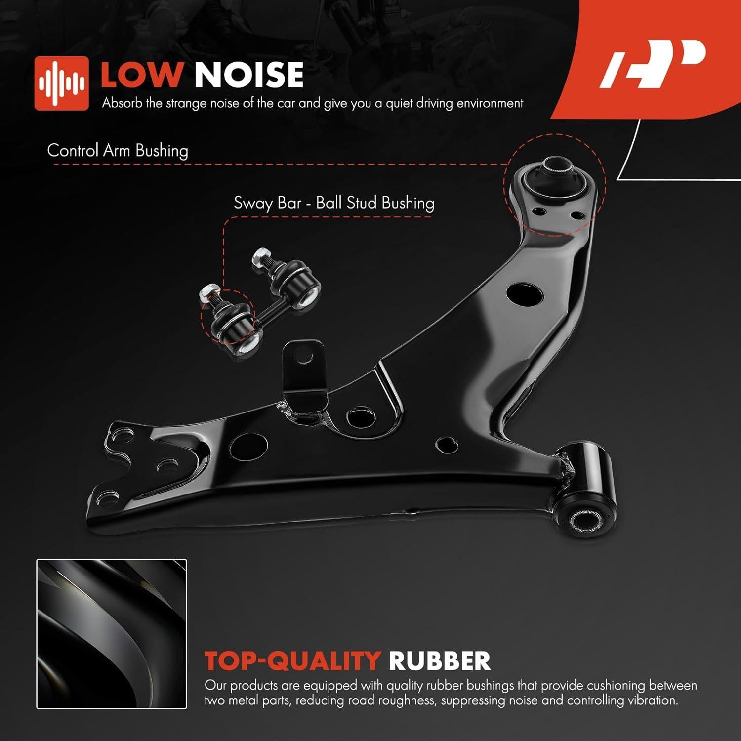 Conjunto de Suspensión Frontal A-Premium para Toyota Corolla 1996-2002