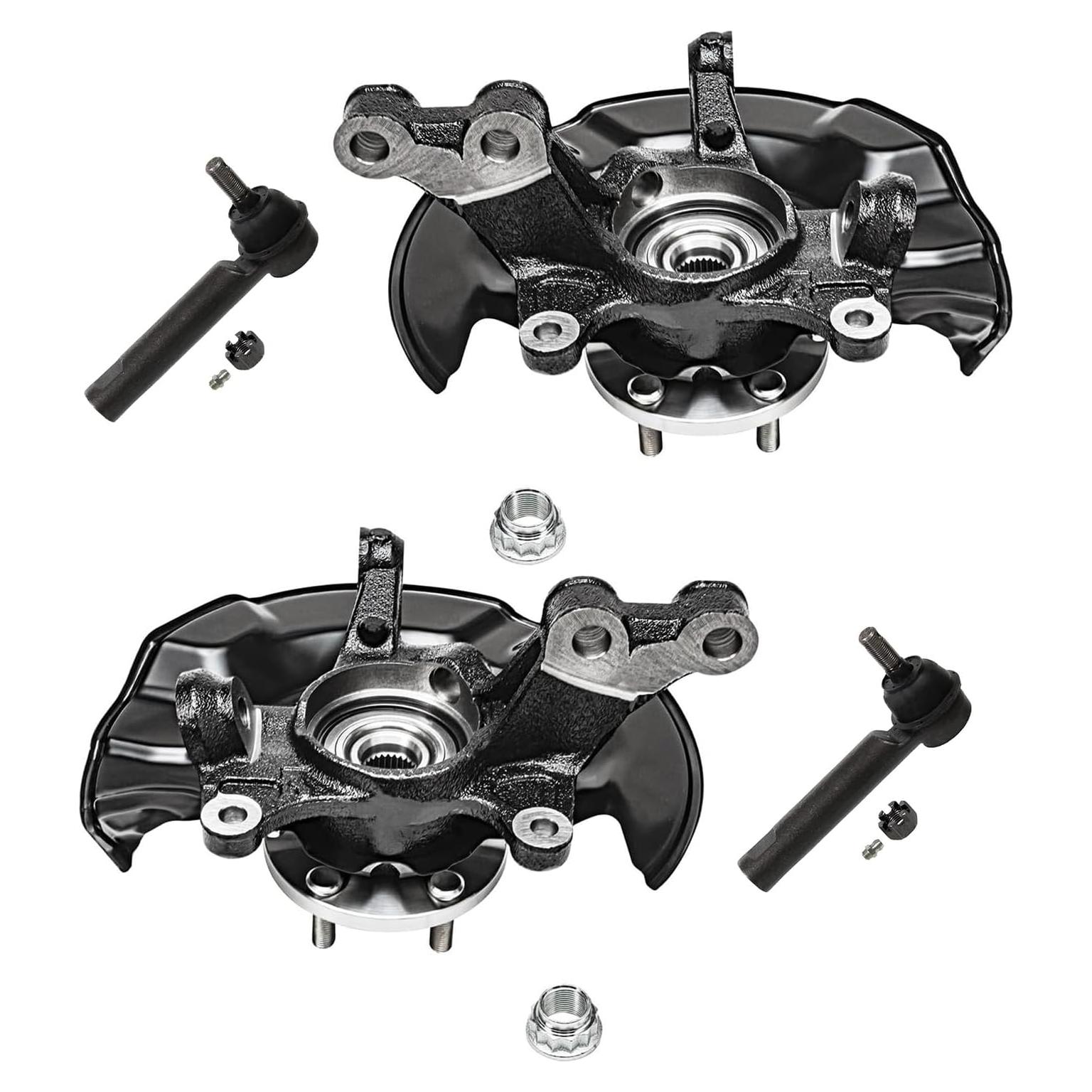 Juego de 4 Puntas de Dirección y Rodamientos Detroit Axle para Toyota Corolla 2009-2013