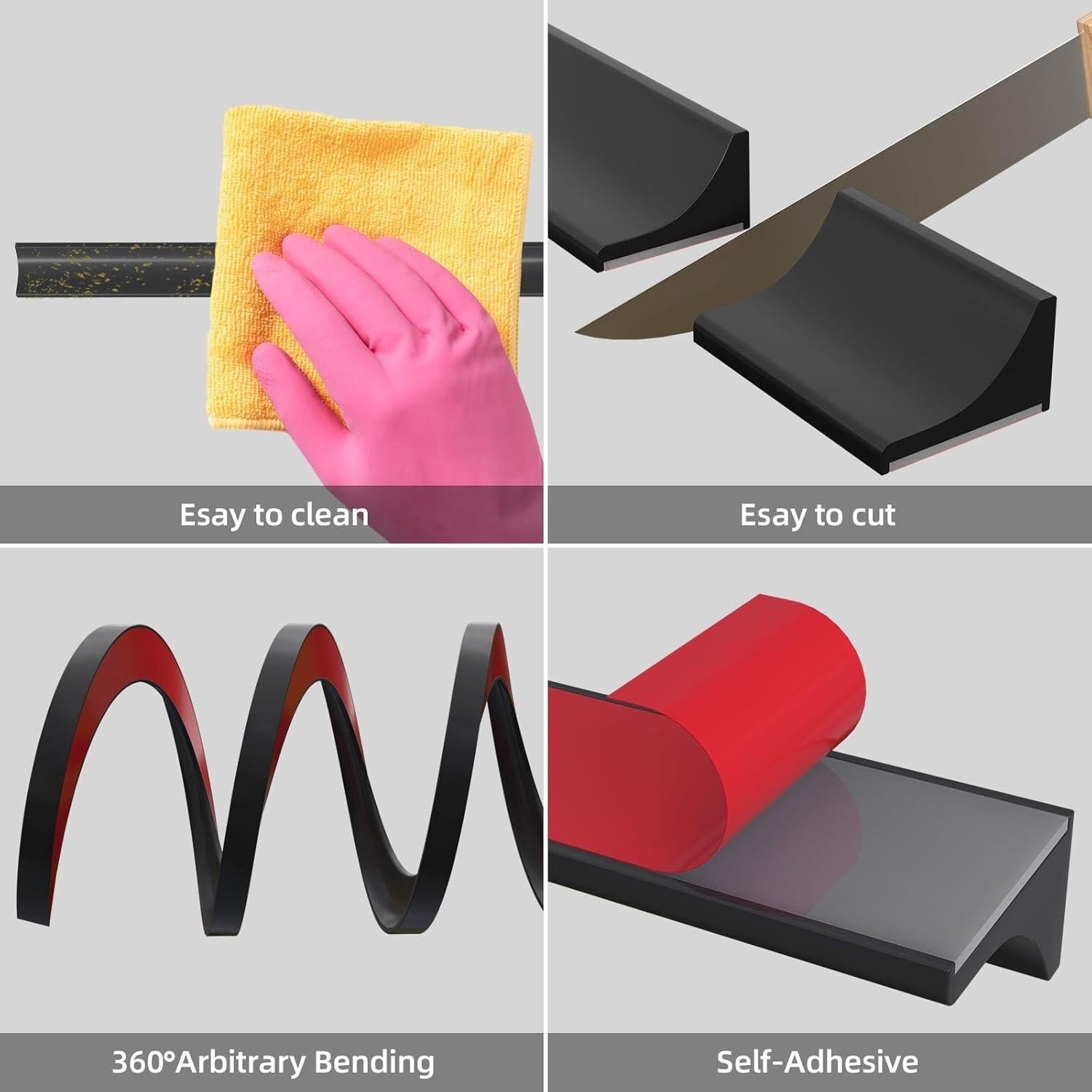 Barrera de Agua Plegable Jaspond 99 cm Silicona Impermeable