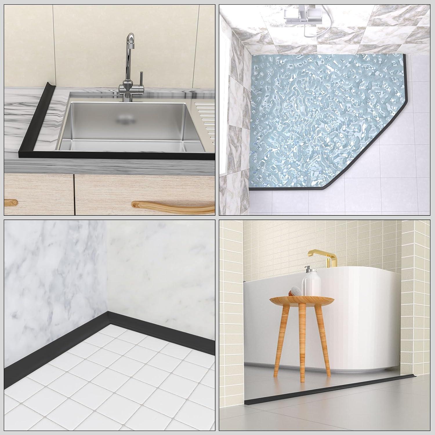 Barrera de Agua Plegable Jaspond 99 cm Silicona Impermeable