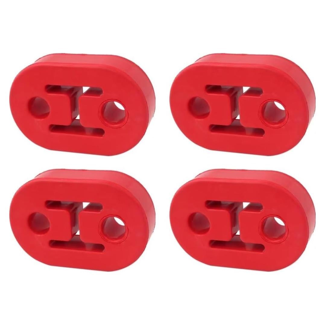 Soporte de Escape de Goma Vicue Universal 4 Piezas 73mm