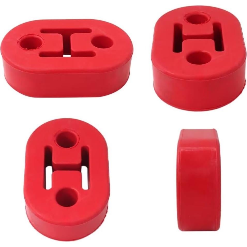 Soporte de Escape de Goma Vicue Universal 4 Piezas 73mm