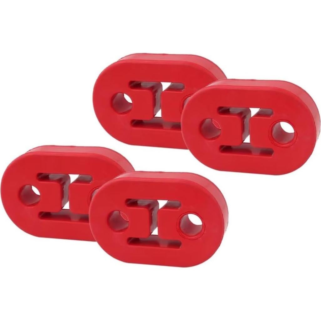 Soporte de Escape de Goma Vicue Universal 4 Piezas 73mm