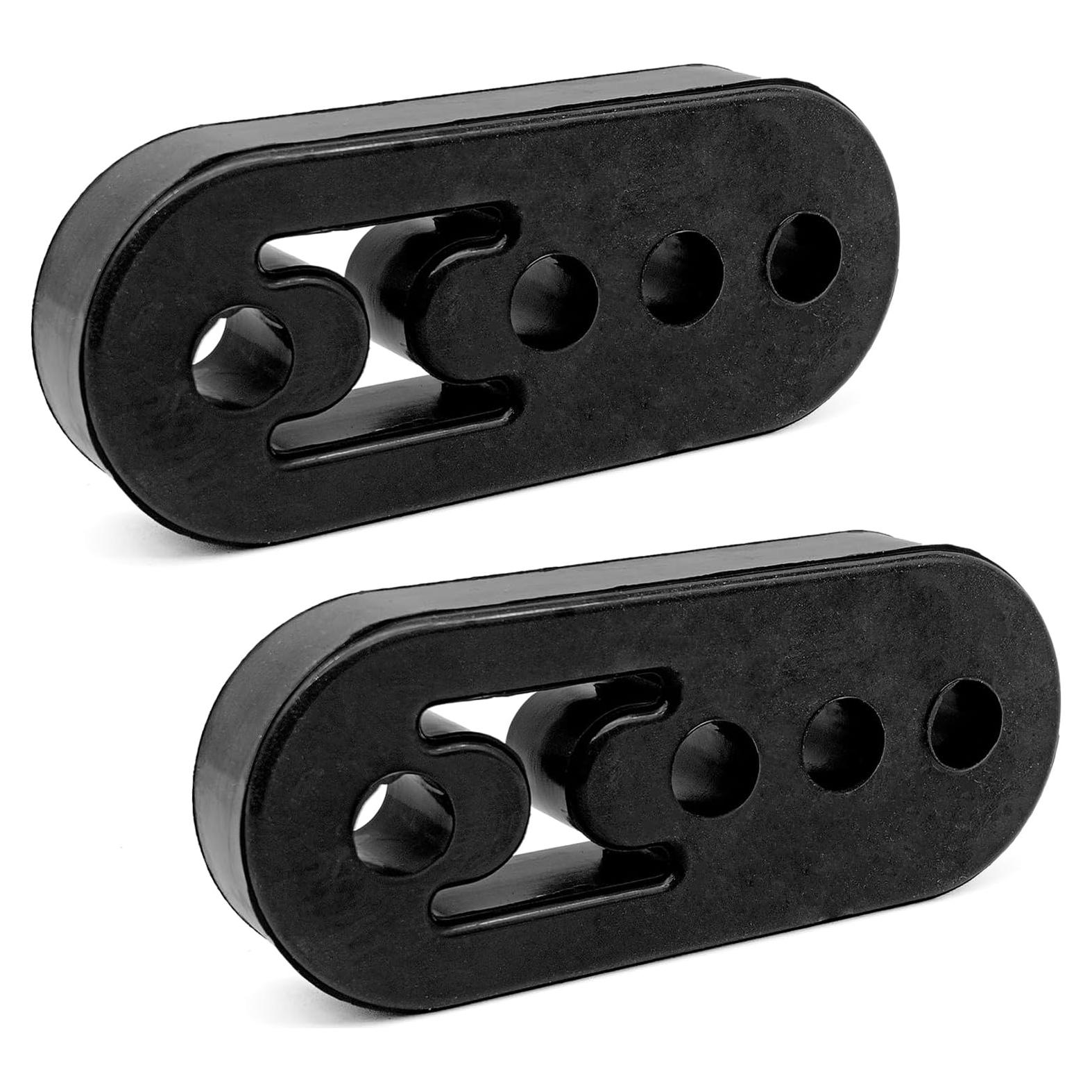 Soporte de Escape de Goma Vrasly 2 Piezas 12mm Universal