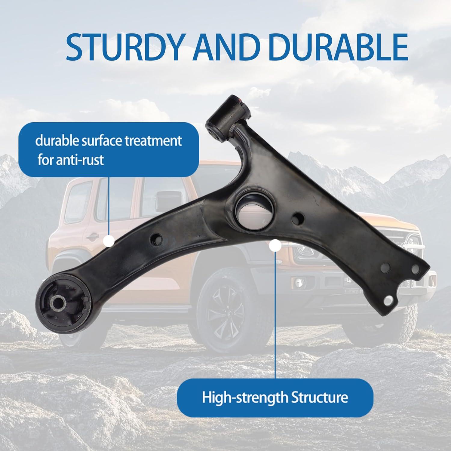 Kit de Suspensión Inferior Frontal GYMMEDS 10 Piezas Toyota Corolla 2003-2008