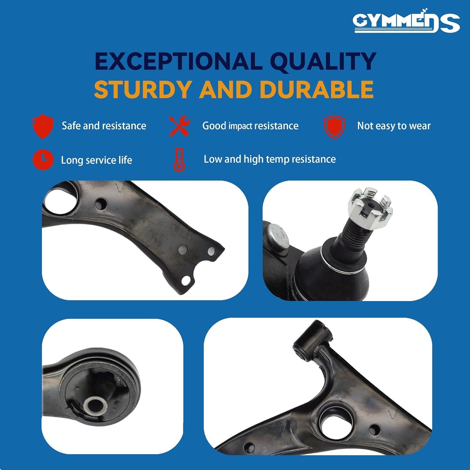 Kit de Suspensión Inferior Frontal GYMMEDS 10 Piezas Toyota Corolla 2003-2008