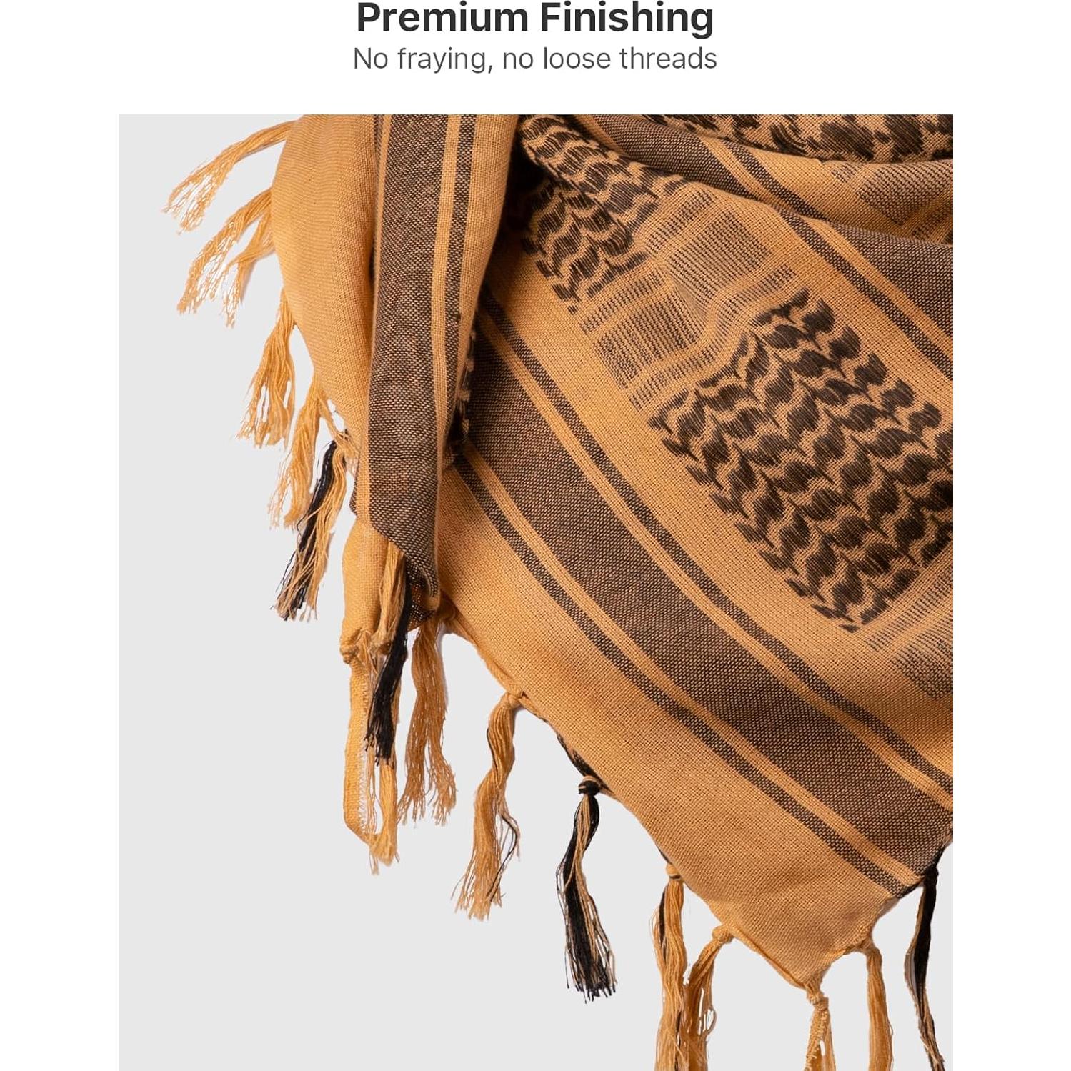 Bufanda Shemagh Militar SOLDADO LIBRE Táctica Desierto 109cm