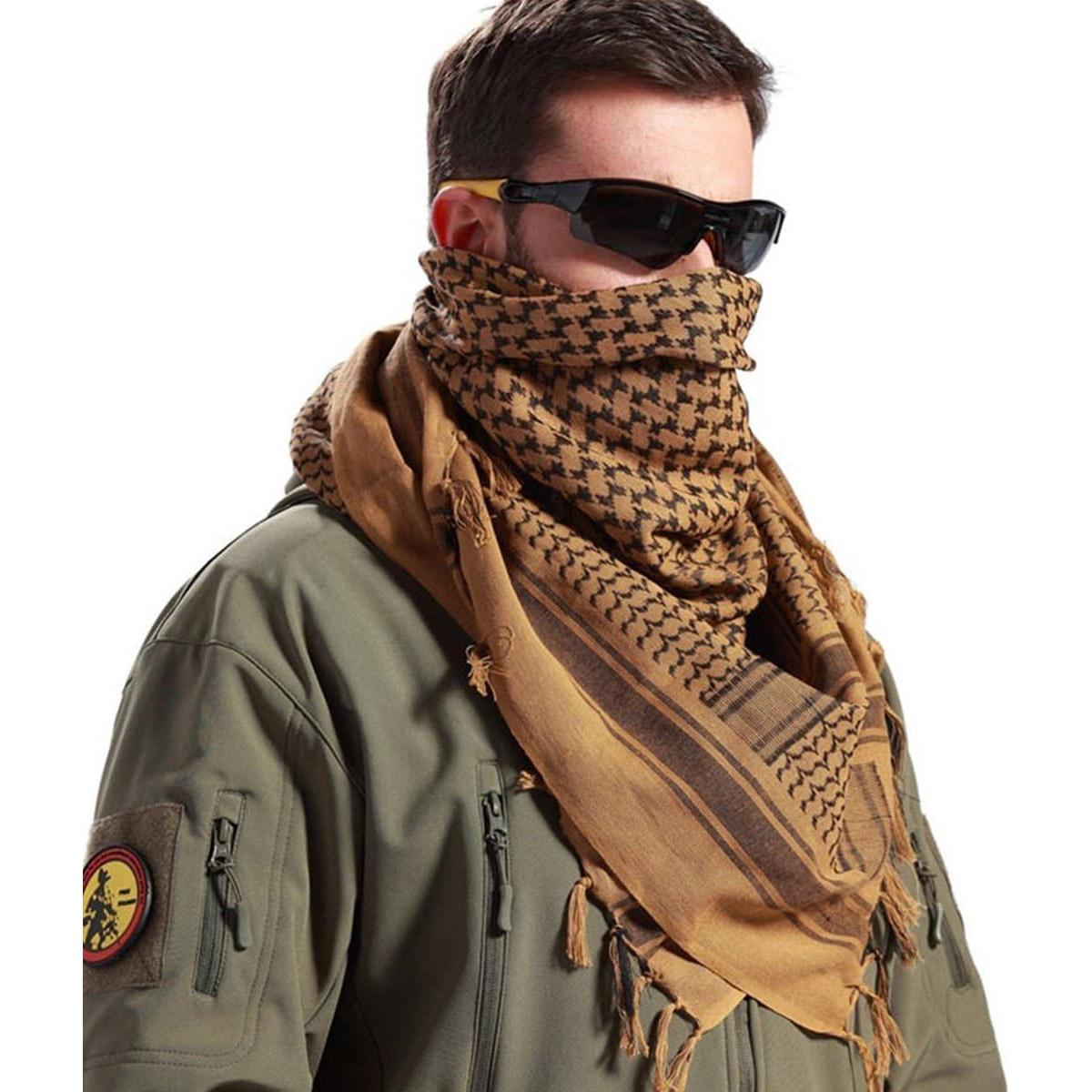 Bufanda Shemagh Militar SOLDADO LIBRE Táctica Desierto 109cm
