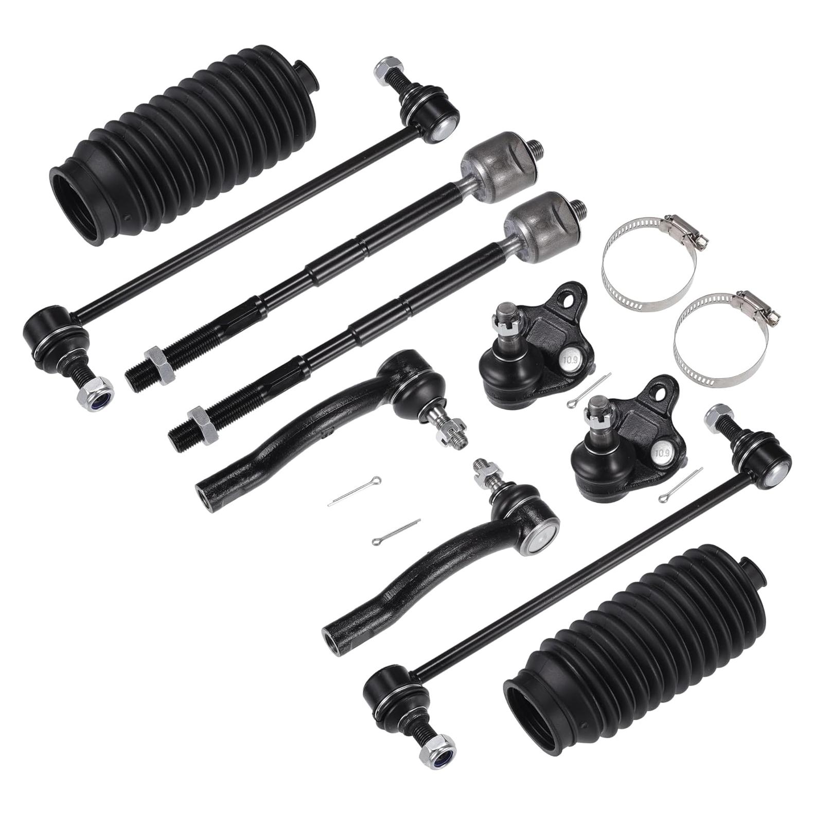 Kit de Suspensión Frontal 10 Piezas X AUTOHAUX para Toyota Corolla 2003-2008