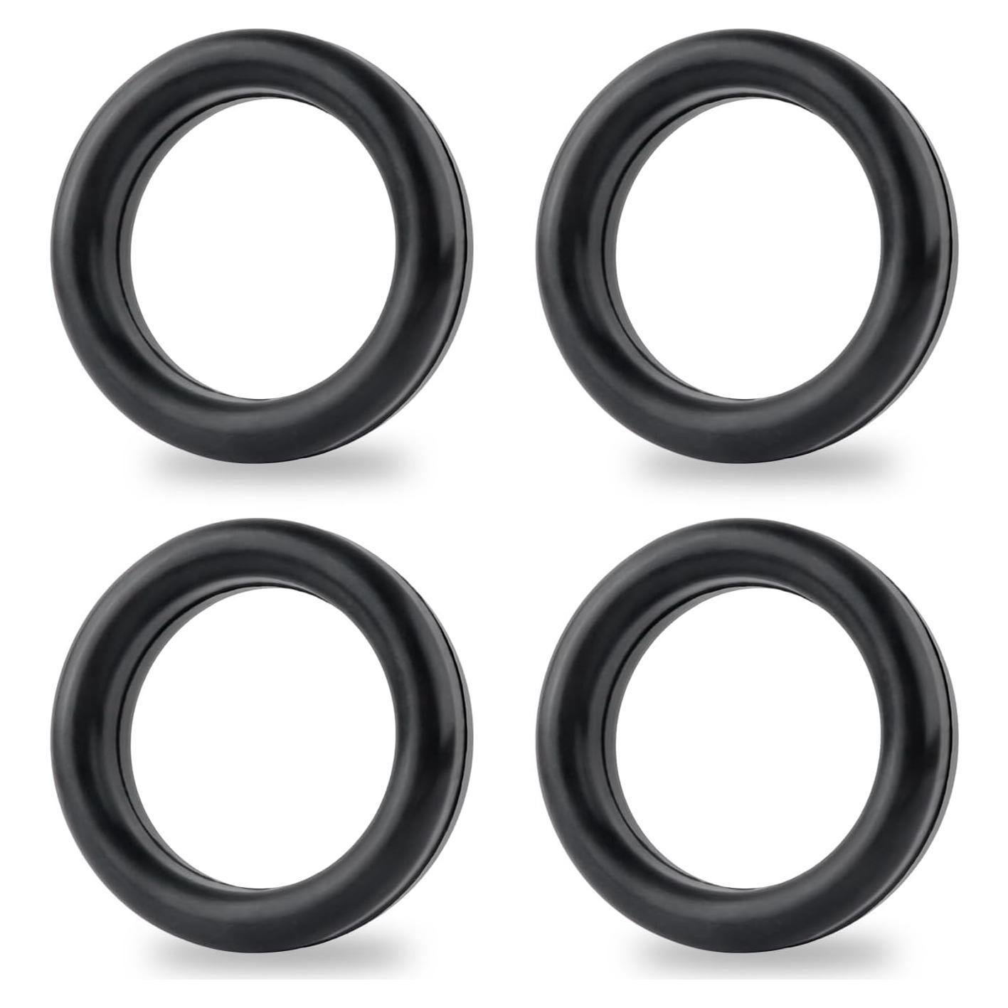 4 Soportes de Escape de Goma Salior para Automóviles 69mm