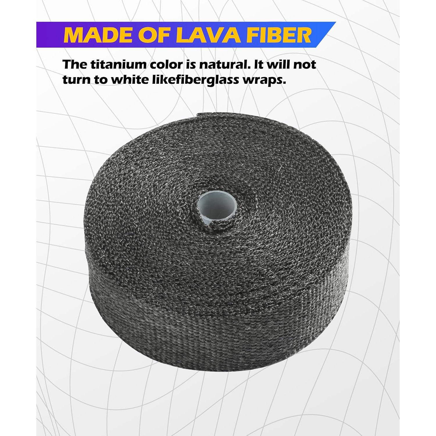 Funda Térmica de Escape SCUARI 2" x 15.24m Negro