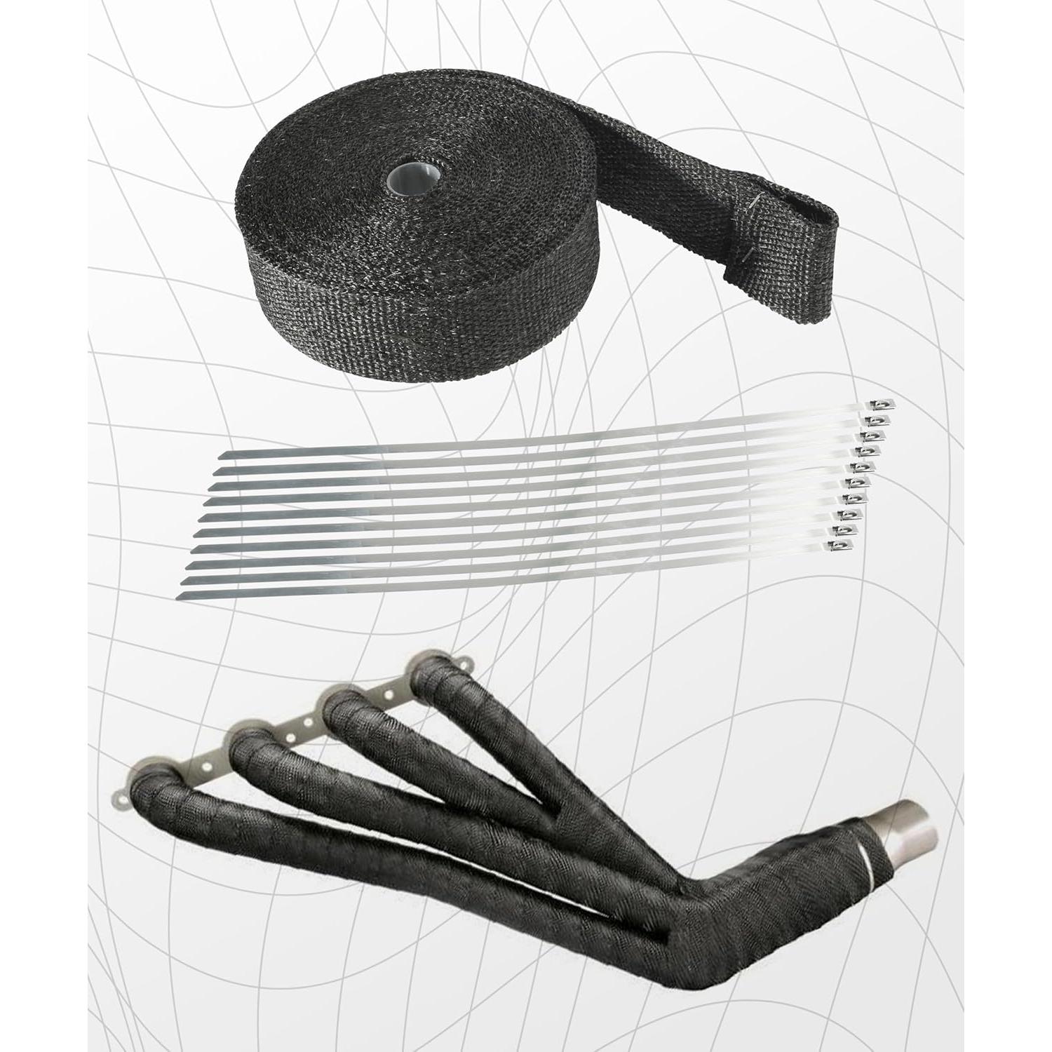 Funda Térmica de Escape SCUARI 2" x 15.24m Negro