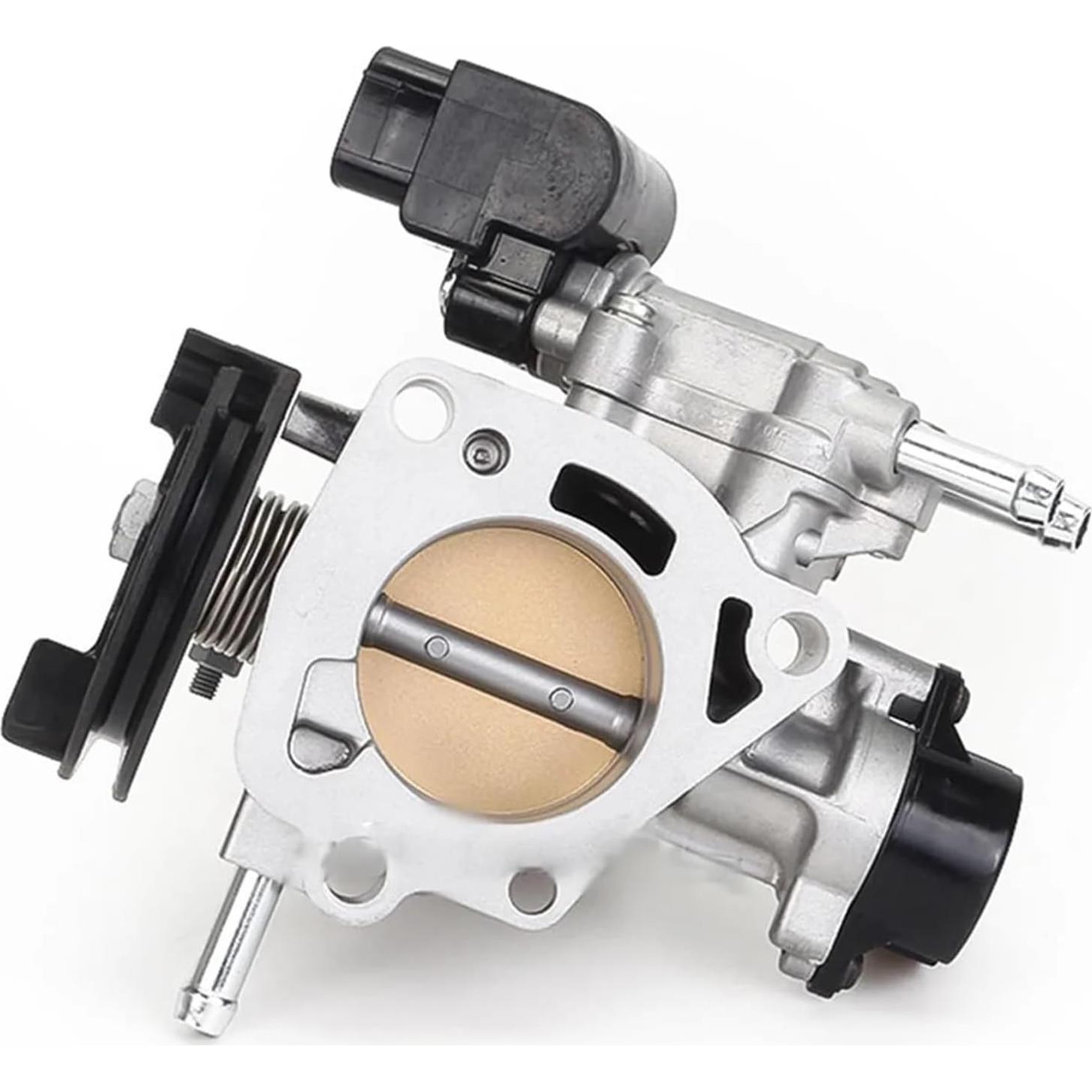 Auto Throttle Valve Body Throttle Valve Assembly Compatible with Toyota Yaris 22210-21020 2221021020 8945220130