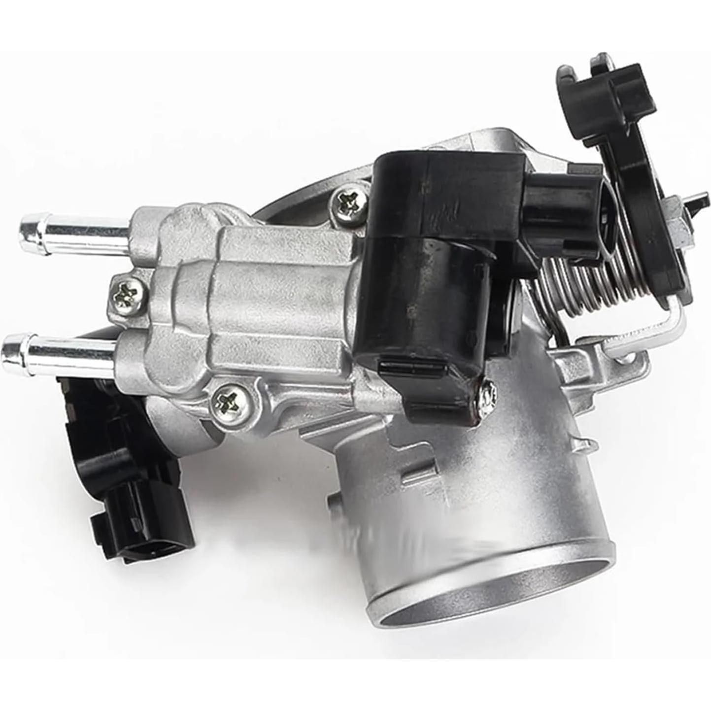 Auto Throttle Valve Body Throttle Valve Assembly Compatible with Toyota Yaris 22210-21020 2221021020 8945220130