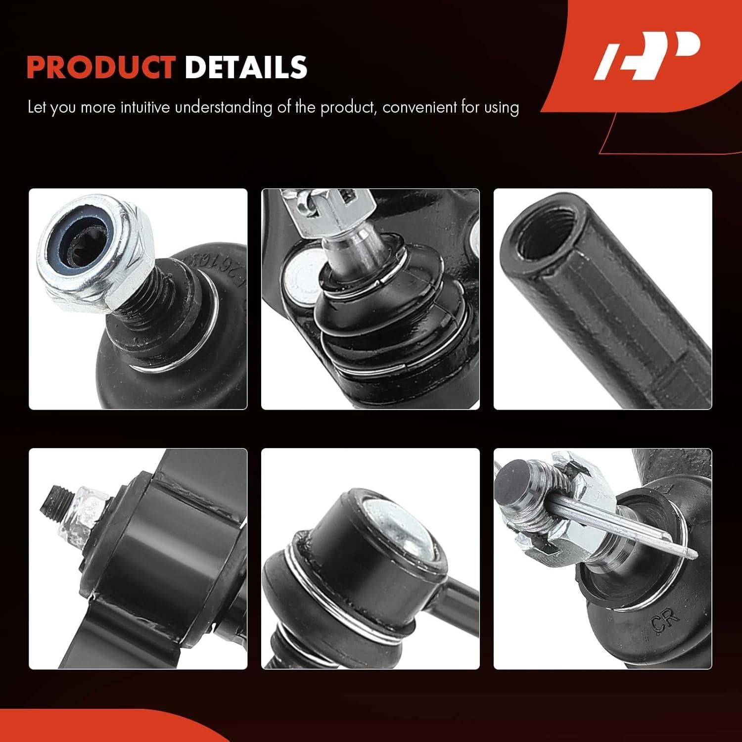 Conjunto A-Premium 10 Piezas Suspensión Toyota Corolla 93-95