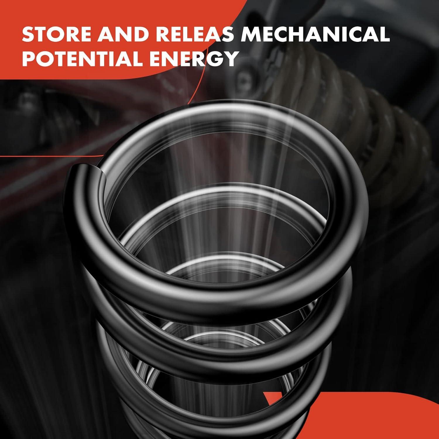 Juego de 2 Resortes de Suspensión A-Premium Toyota Corolla 2014-2019